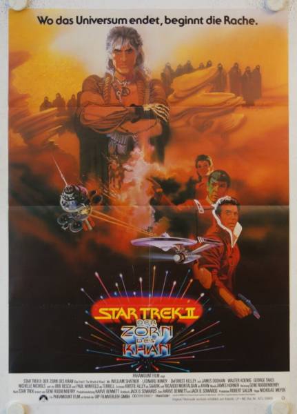 Star Trek: The Wrath of Khan original release german movie poster